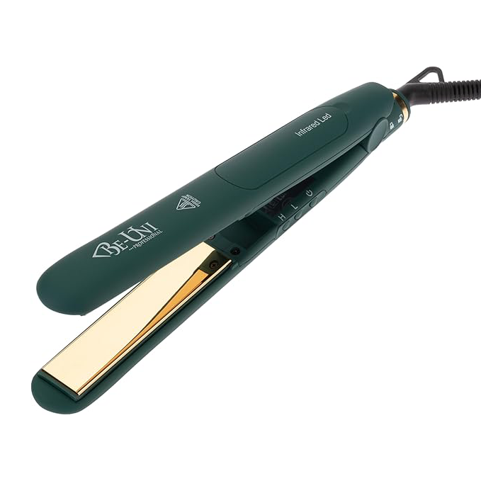 Gold Titanium Pro Hair Straightener | BE125