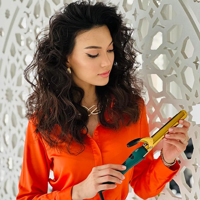 Gold Titanium Curler | 25mm
