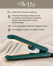 Gold Titanium Pro Hair Straightener | BE125