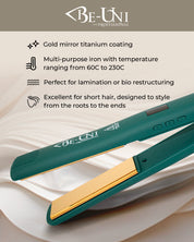Gold Titanium Universal Hair Straightener | V131